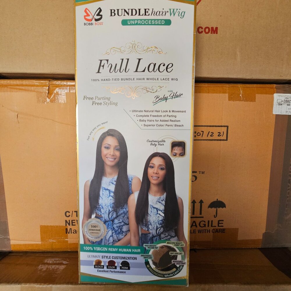 Full Lace 100% hand tied Human Hair Wig  Free Partnig